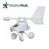 TFA 30.3307.02 czujnik prędkości i kierunku wiatru bezprzewodowy wiatromierz anemometr do WeatherHub Smart Home